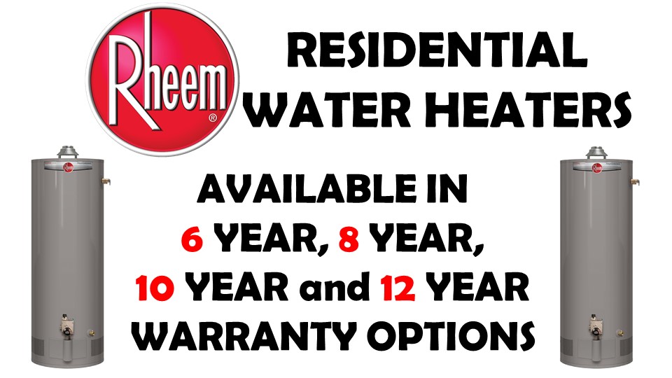 Rheem Warranty Options